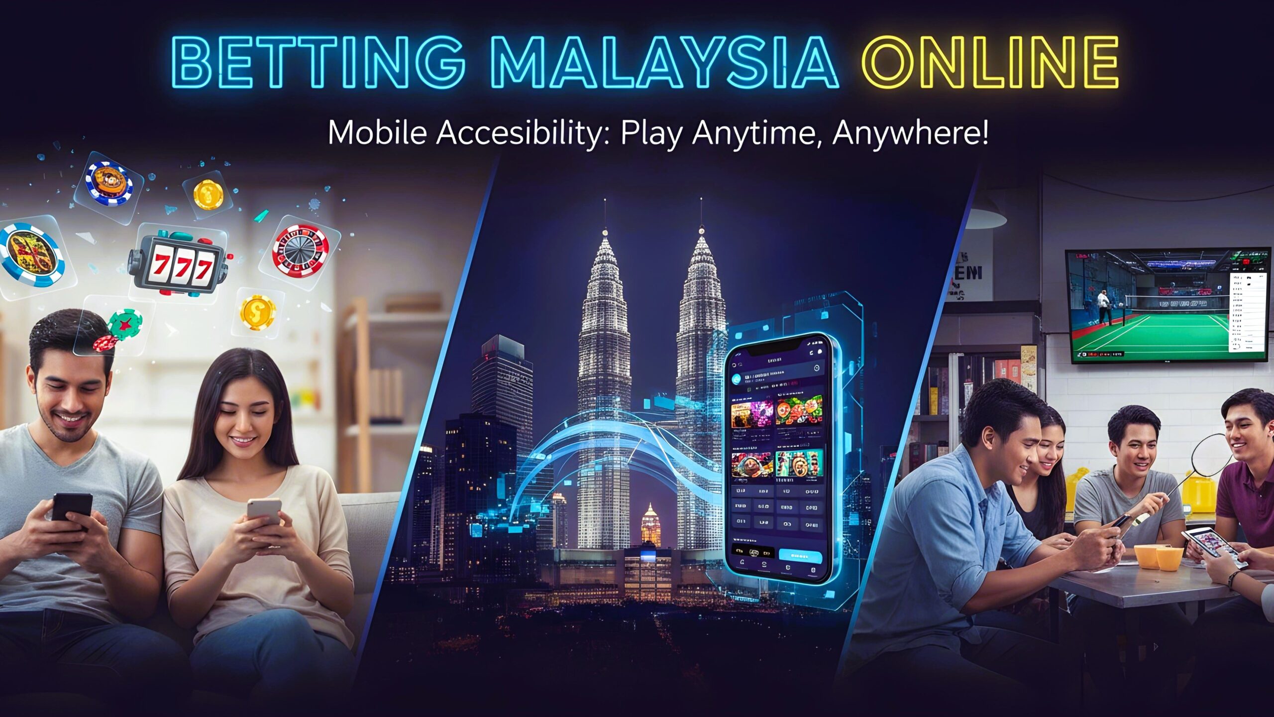 Betting Malaysia online has grown in popularity thanks to mobile access